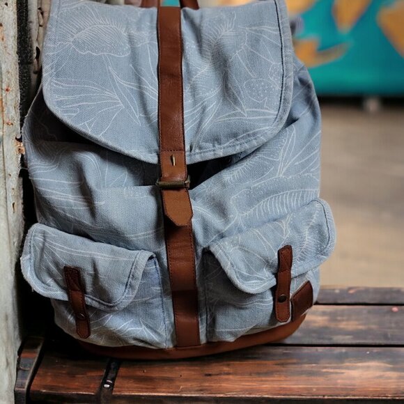 VANS Lean In Backpack - Tropical Bleach - Picture 1 of 9